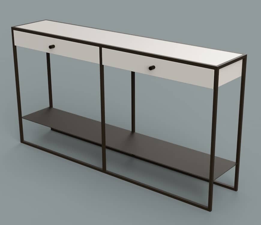 Eros Console with Drawers